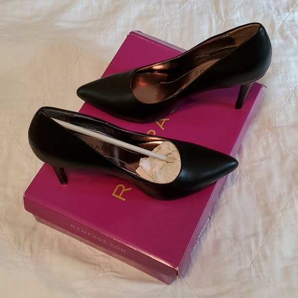 Rampage Shoes - 🆕️ Rampage Black Heels 8
